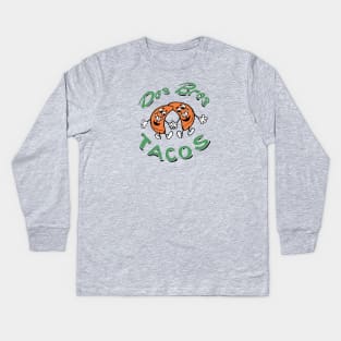 DOS BROS TACOS Kids Long Sleeve T-Shirt